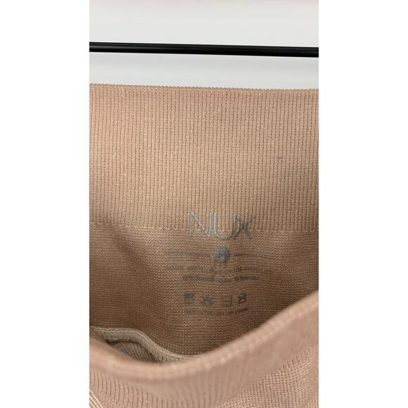 NUX Breathe Mesh Legging Womens Medium Peachy Sand New Workout Athletic - Picture 9 of 10